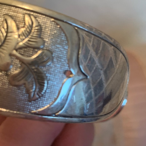 Turkish Silver Cuff Bracelet - Picture 4 of 7